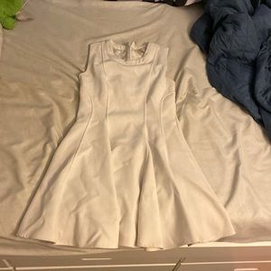 Short white dress